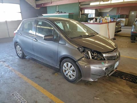 2014 Toyota Yaris, VIN JTDKTUD35ED576677. Фото 4 з 6 з аукціону Copart. Каталог авто зі США OpenDataCar.