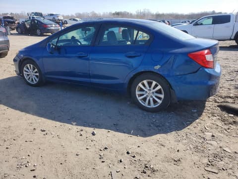 2012 Honda Civic, VIN 2HGFB2F86CH509086. Фото 2 з 6 з аукціону Copart. Каталог авто зі США OpenDataCar.