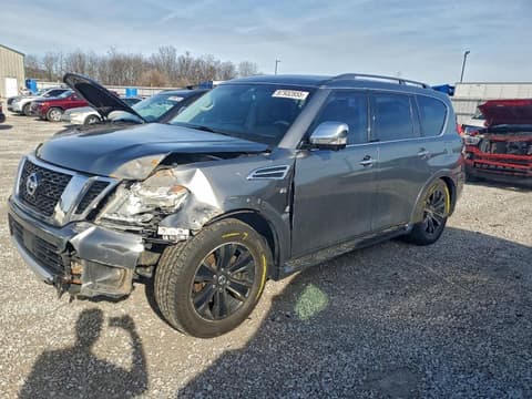 2017 Nissan Armada, VIN JN8AY2NE8H9703273. Фото 1 з 6 з аукціону Copart. Каталог авто зі США OpenDataCar.