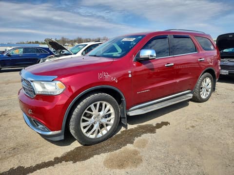2014 Dodge Durango, VIN 1C4SDJET6EC370557. Photo 1 of 6 from Copart auction. OpenDataCar US salvage catalog.