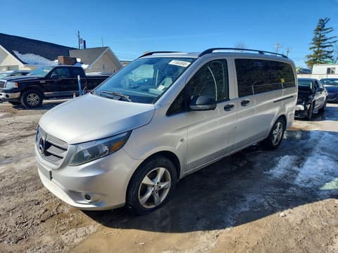 2016 Mercedes-benz Metris, VIN WD4PG2EE0G3092834. Фото 1 з 6 з аукціону Copart. Каталог авто зі США OpenDataCar.