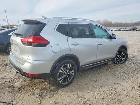 2017 Nissan Rogue, VIN 5N1AT2MVXHC739993. Фото 3 з 6 з аукціону Copart. Каталог авто зі США OpenDataCar.