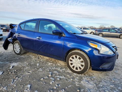 2019 Nissan Versa, VIN 3N1CN7AP6KL851764. Фото 4 з 6 з аукціону Copart. Каталог авто зі США OpenDataCar.