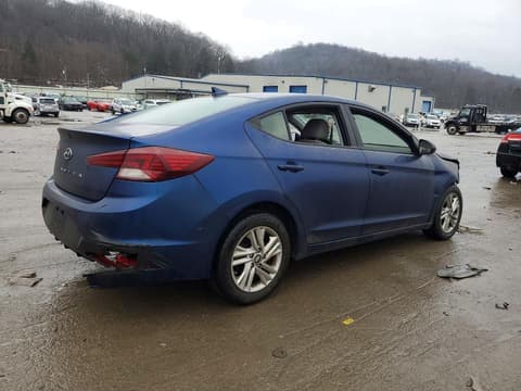 2020 Hyundai Elantra, VIN 5NPD84LF0LH556138. Фото 3 из 6 с аукциона Copart. Каталог авто из США OpenDataCar.