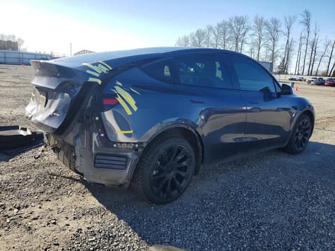 2023 Tesla Model Y, VIN 7SAYGAEE9PF906719. Фото 3 з 6 з аукціону Copart. Каталог авто зі США OpenDataCar.