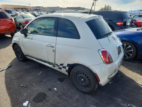 2015 Fiat 500, VIN 3C3CFFARXFT625257. Фото 2 з 6 з аукціону Copart. Каталог авто зі США OpenDataCar.