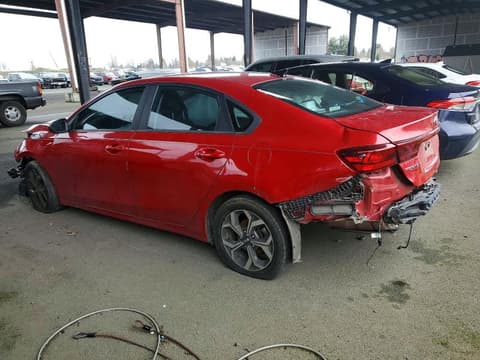 2021 Kia Forte, VIN 3KPF24AD7ME346248. Фото 2 з 6 з аукціону Copart. Каталог авто зі США OpenDataCar.