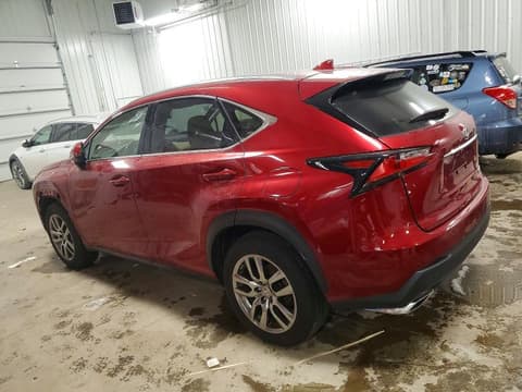 2016 Lexus NX 200t, VIN JTJBARBZ5G2057666. Photo 2 of 6 from Copart auction. OpenDataCar US salvage catalog.