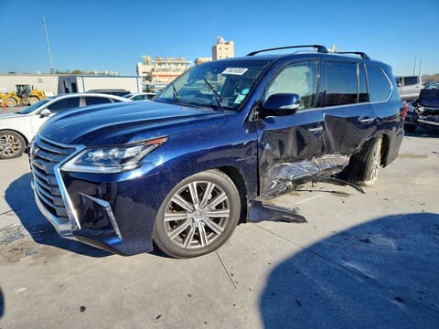 2017 Lexus LX 570, VIN JTJHY7AX6H4245600. Фото 1 з 6 з аукціону Copart. Каталог авто зі США OpenDataCar.