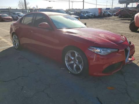 2019 Alfa romeo Giulia, VIN ZARFAMBN5K7609057. Photo 4 of 6 from Copart auction. OpenDataCar US salvage catalog.