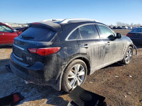 2016 Infiniti QX70, VIN JN8CS1MW5GM750996. Фото 3 из 6 с аукциона Copart. Каталог авто из США OpenDataCar.