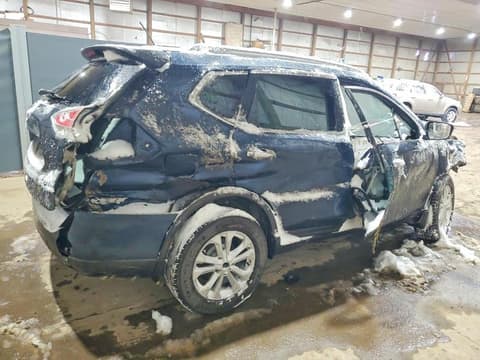 2016 Nissan Rogue, VIN KNMAT2MV4GP698790. Фото 3 з 6 з аукціону Copart. Каталог авто зі США OpenDataCar.