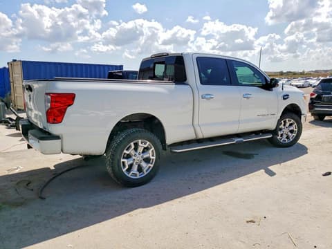 2017 Nissan Titan, VIN 1N6AA1F21HN552134. Photo 3 of 6 from Copart auction. OpenDataCar US salvage catalog.
