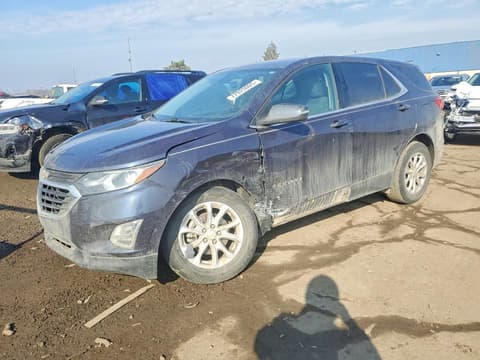 2018 Chevrolet Equinox, VIN 3GNAXSEV3JS645288. Фото 1 з 6 з аукціону Copart. Каталог авто зі США OpenDataCar.