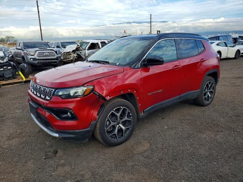 2025 Jeep Compass, VIN 3C4NJDCN7ST510465. Фото 1 из 6 с аукциона Copart. Каталог авто из США OpenDataCar.