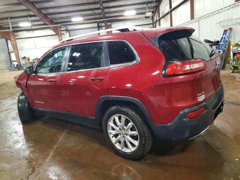 2016 Jeep Cherokee, VIN 1C4PJMDB8GW186814. Фото 2 з 6 з аукціону Copart. Каталог авто зі США OpenDataCar.