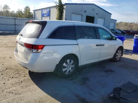2017 Honda Odyssey, VIN 5FNRL5H24HB017320. Фото 3 з 6 з аукціону Copart. Каталог авто зі США OpenDataCar.