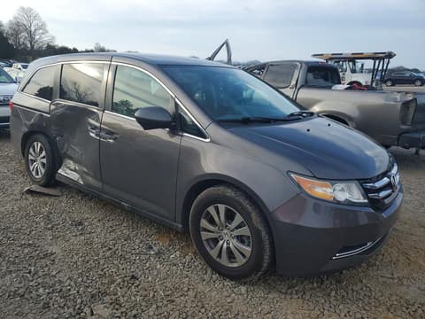 2017 Honda Odyssey, VIN 5FNRL5H37HB011407. Фото 4 з 6 з аукціону Copart. Каталог авто зі США OpenDataCar.