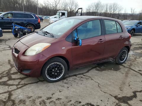 2010 Toyota Yaris, VIN JTDKT4K36A5321222. Фото 1 з 6 з аукціону Copart. Каталог авто зі США OpenDataCar.