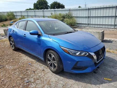 2022 Nissan Sentra, VIN 3N1AB8CV8NY273241. Фото 4 з 6 з аукціону Copart. Каталог авто зі США OpenDataCar.