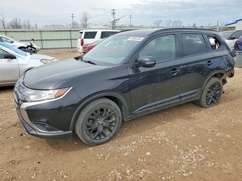 2019 Mitsubishi Outlander, VIN JA4AZ3A32KZ051853. Фото 1 з 6 з аукціону Copart. Каталог авто зі США OpenDataCar.