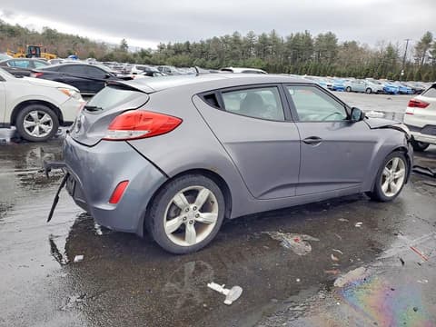 2013 Hyundai Veloster, VIN KMHTC6AD4DU116983. Фото 3 з 6 з аукціону Copart. Каталог авто зі США OpenDataCar.