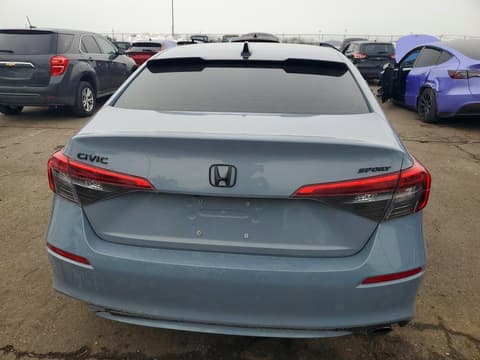 2022 Honda Civic, VIN 2HGFE2F59NH594909. Фото 6 з 6 з аукціону Copart. Каталог авто зі США OpenDataCar.