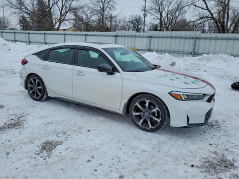 2025 Honda Civic, VIN 19XFL4H92SE016433. Фото 4 з 6 з аукціону Copart. Каталог авто зі США OpenDataCar.
