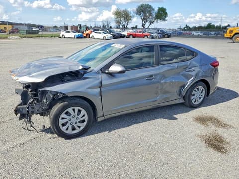 2017 Hyundai Elantra, VIN KMHD74LF4HU072582. Фото 1 з 6 з аукціону Copart. Каталог авто зі США OpenDataCar.