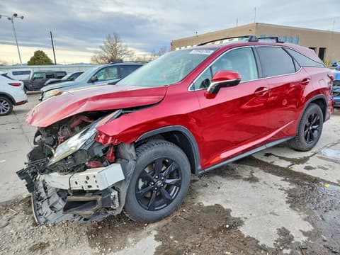 2018 Lexus RX 350L, VIN JTJGZKCA2J2008107. Фото 1 з 6 з аукціону Copart. Каталог авто зі США OpenDataCar.