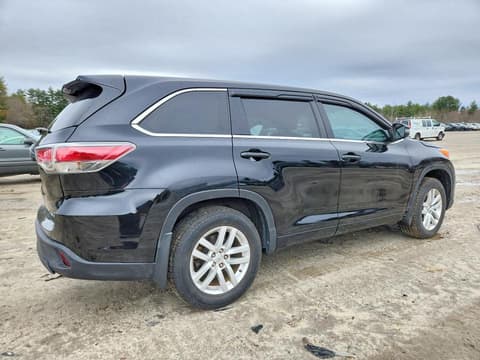 2014 Toyota Highlander, VIN 5TDBKRFHXES048078. Фото 3 з 6 з аукціону Copart. Каталог авто зі США OpenDataCar.