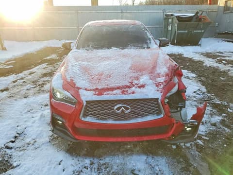 2021 Infiniti Q50, VIN JN1EV7CR8MM755294. Фото 5 з 6 з аукціону Copart. Каталог авто зі США OpenDataCar.