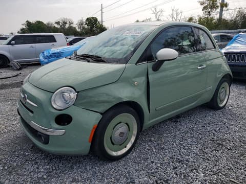2015 Fiat 500, VIN 3C3CFFCRXFT575828. Фото 1 з 6 з аукціону Copart. Каталог авто зі США OpenDataCar.
