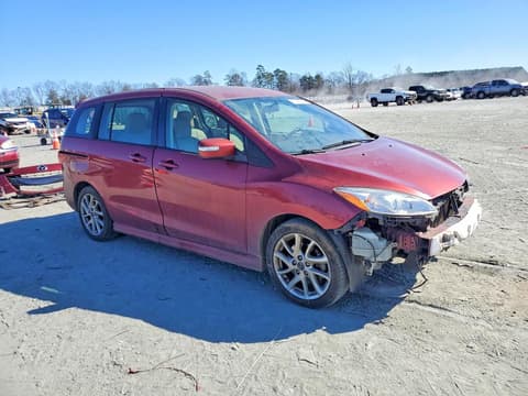 2014 Mazda 5, VIN JM1CW2CL2E0165925. Photo 4 of 6 from Copart auction. OpenDataCar US salvage catalog.