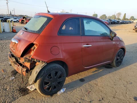 2012 Fiat 500, VIN 3C3CFFAR9CT330369. Фото 3 з 6 з аукціону Copart. Каталог авто зі США OpenDataCar.