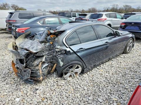 2016 Bmw 3 Series, VIN WBA8E3C59GP974491. Фото 3 з 6 з аукціону Copart. Каталог авто зі США OpenDataCar.