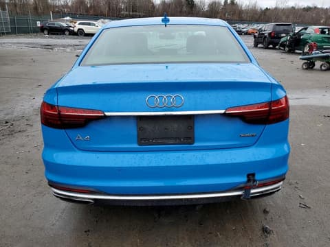 2020 Audi A4, VIN WAUENAF40LA037889. Фото 6 з 6 з аукціону Copart. Каталог авто зі США OpenDataCar.