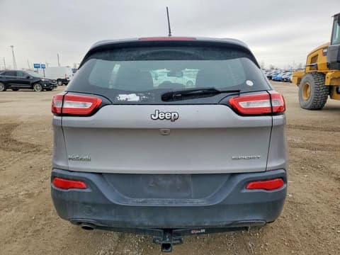 2015 Jeep Cherokee, VIN 1C4PJLAB3FW596756. Фото 6 з 6 з аукціону Copart. Каталог авто зі США OpenDataCar.