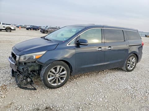 2016 Kia Sedona, VIN KNDME5C1XG6128886. Фото 1 з 6 з аукціону Copart. Каталог авто зі США OpenDataCar.