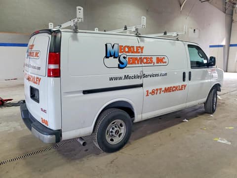 2023 Gmc Savana, VIN 1GTW7AFPXP1225370. Фото 3 з 6 з аукціону Copart. Каталог авто зі США OpenDataCar.