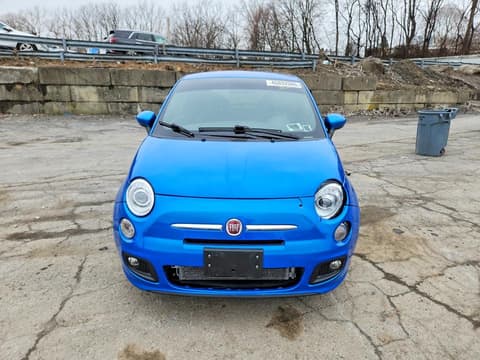 2015 Fiat 500, VIN 3C3CFFBR0FT607901. Фото 5 з 6 з аукціону Copart. Каталог авто зі США OpenDataCar.