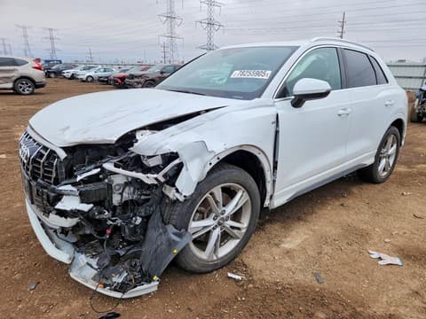 2020 Audi Q3, VIN WA1EECF36L1039002. Фото 1 з 6 з аукціону Copart. Каталог авто зі США OpenDataCar.