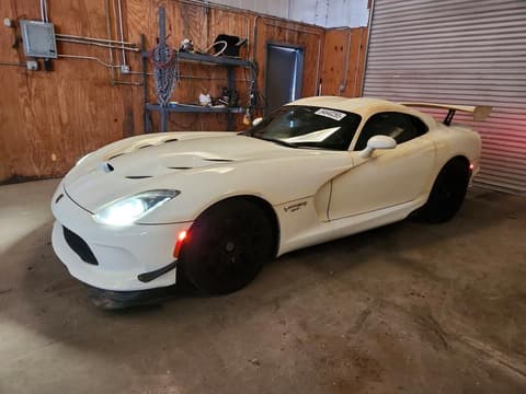 2016 Dodge Viper, VIN 1C3BDEDZ0GV100345. Photo 1 of 6 from Copart auction. OpenDataCar US salvage catalog.
