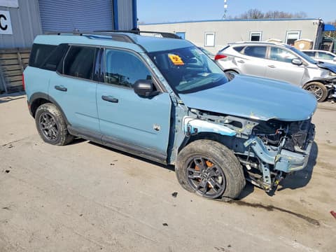2022 Ford Bronco Sport, VIN 3FMCR9B67NRE36839. Фото 4 з 6 з аукціону Copart. Каталог авто зі США OpenDataCar.