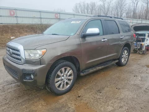 2010 Toyota Sequoia, VIN 5TDJY5G1XAS038052. Photo 1 of 6 from Copart auction. OpenDataCar US salvage catalog.
