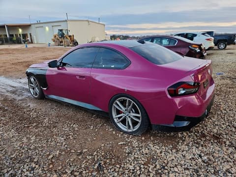 2024 Bmw M240i, VIN 3MW43CM05R8E78354. Фото 2 из 6 с аукциона Copart. Каталог авто из США OpenDataCar.