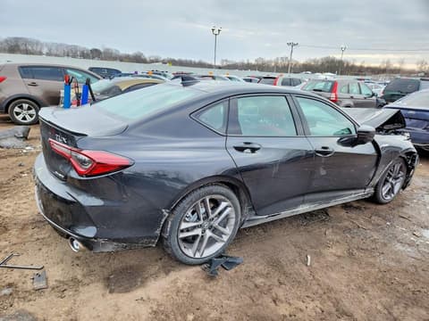 2025 Acura TLX, VIN 19UUB6F56SA005283. Фото 3 з 6 з аукціону Copart. Каталог авто зі США OpenDataCar.