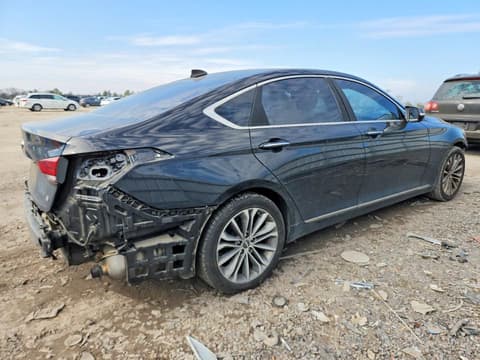 2016 Hyundai Genesis, VIN KMHGN4JE4GU128919. Фото 3 из 6 с аукциона Copart. Каталог авто из США OpenDataCar.