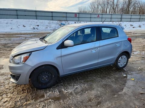2019 Mitsubishi Mirage, VIN ML32A3HJ5KH002600. Photo 1 of 6 from Copart auction. OpenDataCar US salvage catalog.