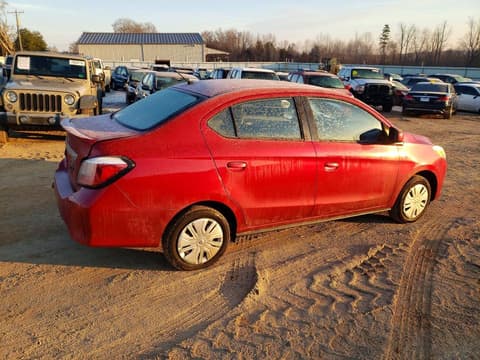 2024 Mitsubishi Mirage, VIN ML32FUFJ7RHF12180. Фото 3 з 6 з аукціону Copart. Каталог авто зі США OpenDataCar.